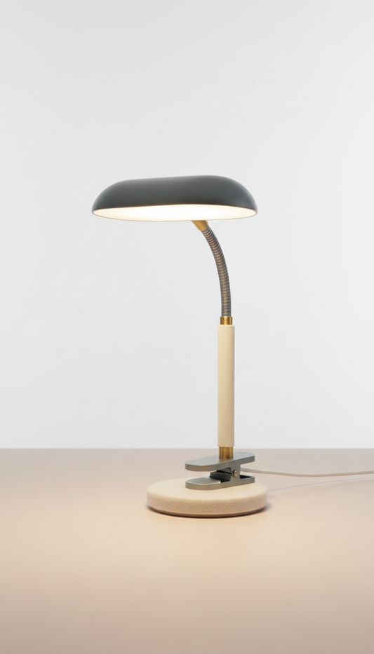 No-Drill Adjustable Reading Lamp
